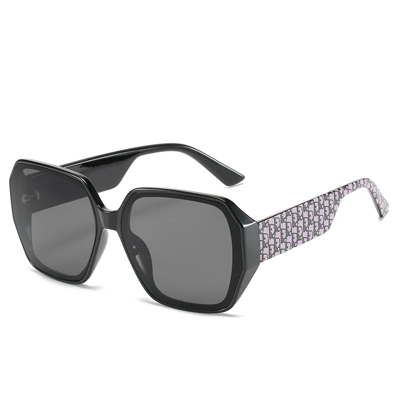 

Wholesale new 2021 high quality women fashion oversize classic luxury sunglasses