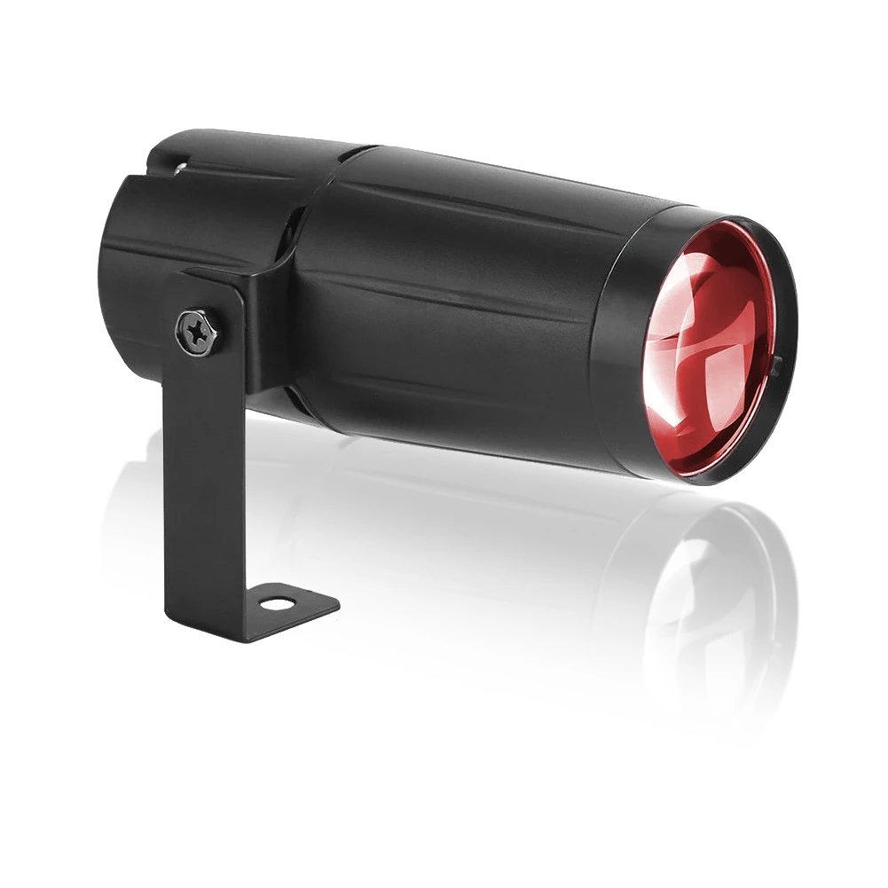 

U`King 3W Mini Red Pinspot Light with Single Stand LED Stage Beam Spotlight