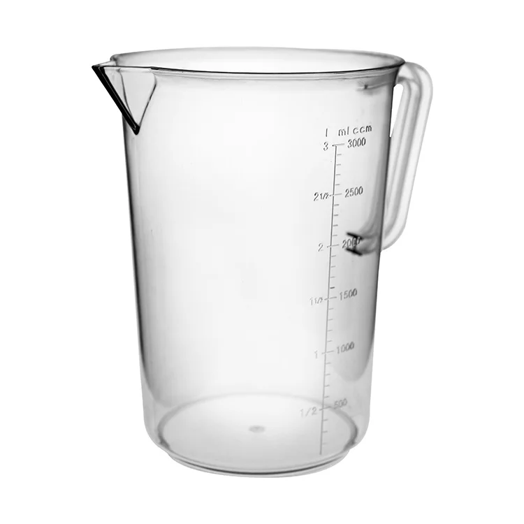 Pc Plastic 3000ml Measuring Cup Transparent Measuring Cups Buy