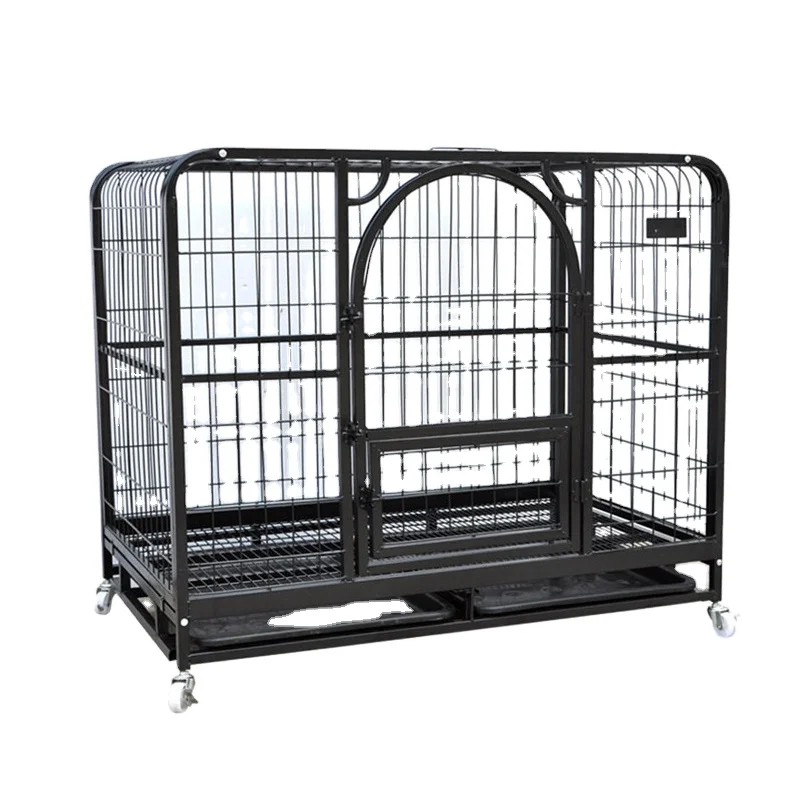 

61*44*59cm Jaula Para Mascotas Perros Best Selling Free Sample Wire Cage Welded Wire Mesh Dog Pet Cage Kennel, Black, silver, purple, red