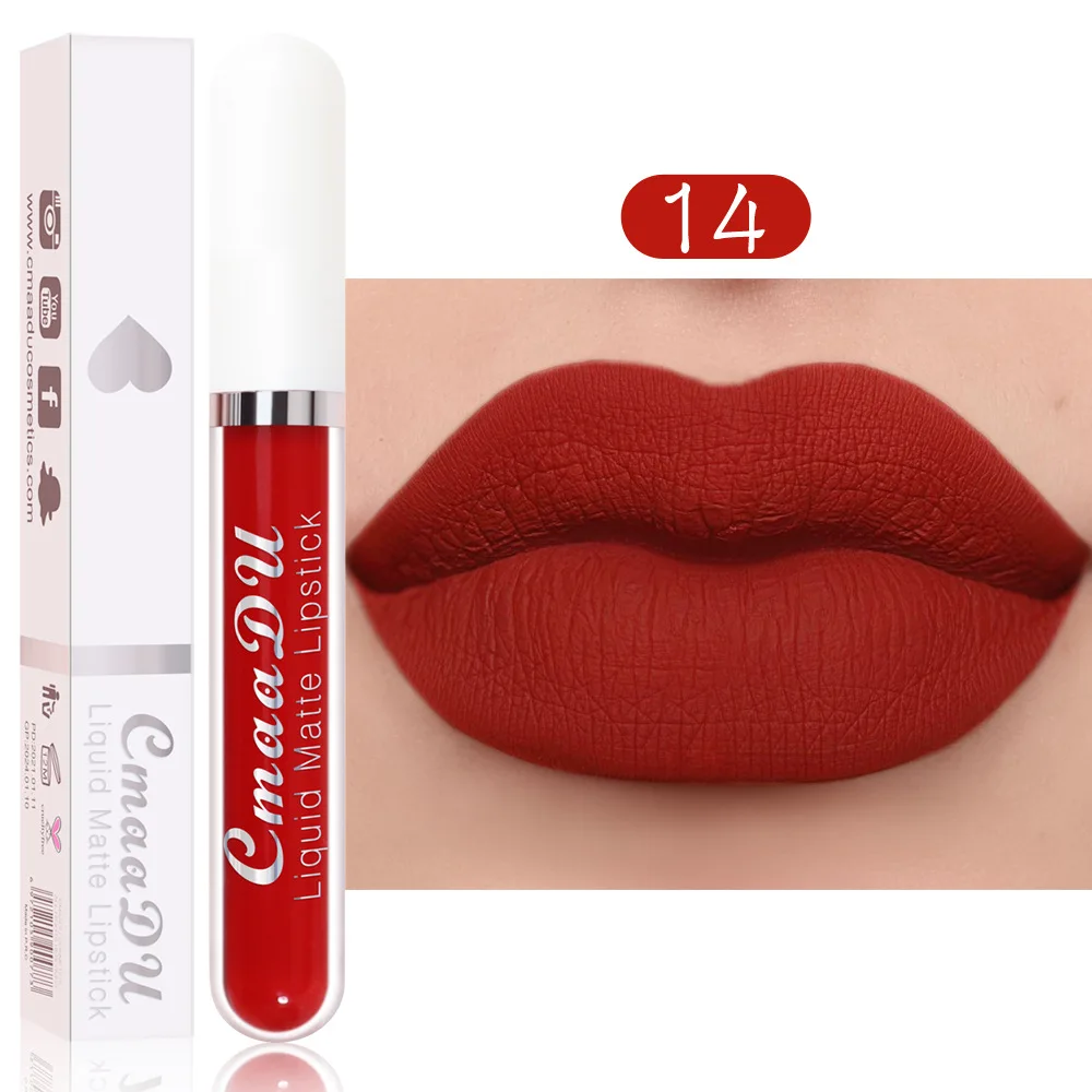 

Wholesale Vegan Matte Velvet Liquid Lipstick Vendor Red Liquid Matte Lipstick Organic Lipstick