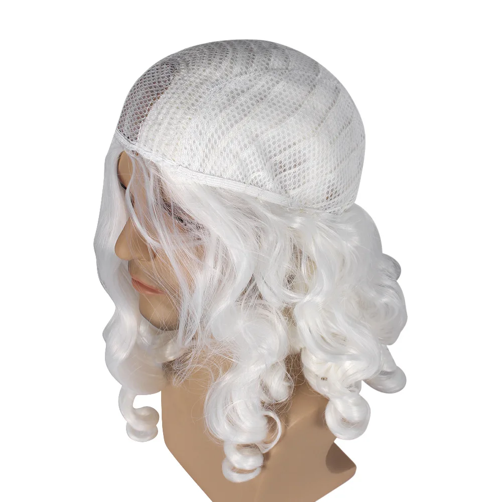 

Direct Factory Synthetic Wig And Beard Set for Christmas Santa
