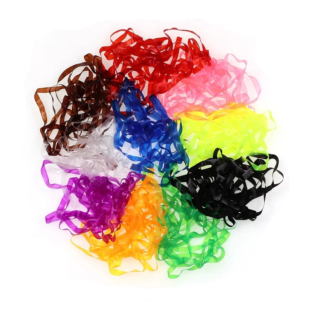 

2Meter Scud Back Super Stretch Rubber Thin Film for Nymph Shrimp Pawn Fly Backing Czech Nymph Tying Material 10 Color