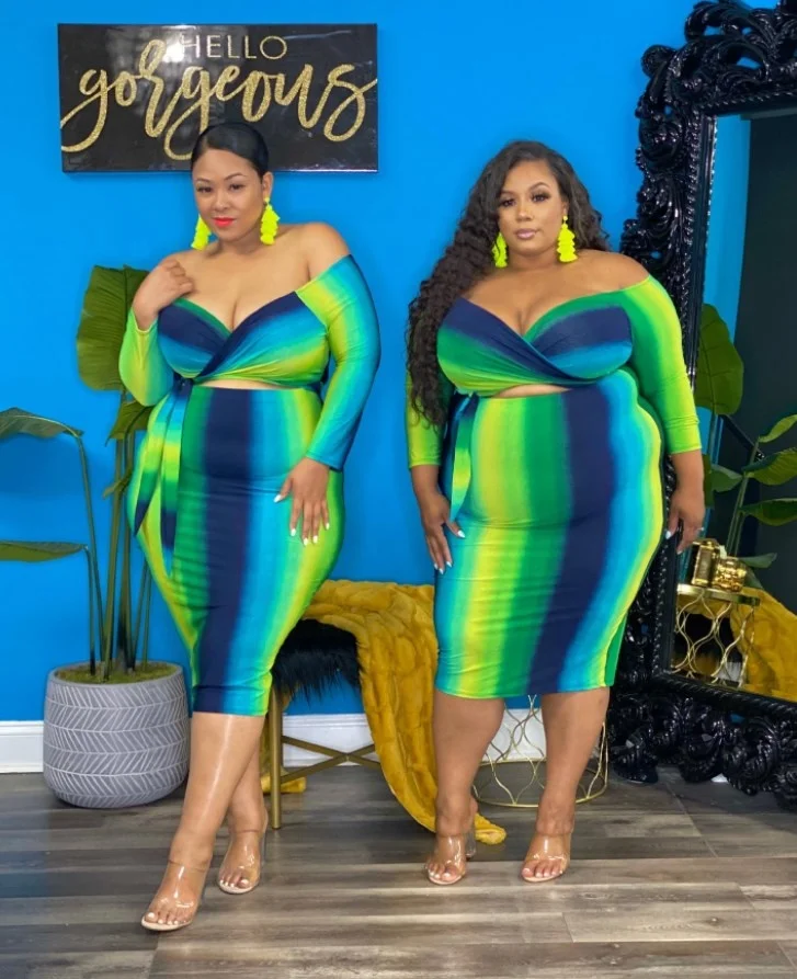

Summer Sexy Stripe Plus Size Skirts V Neck Long Plus Size Dresses 2xl 3xl 4xl 5xl