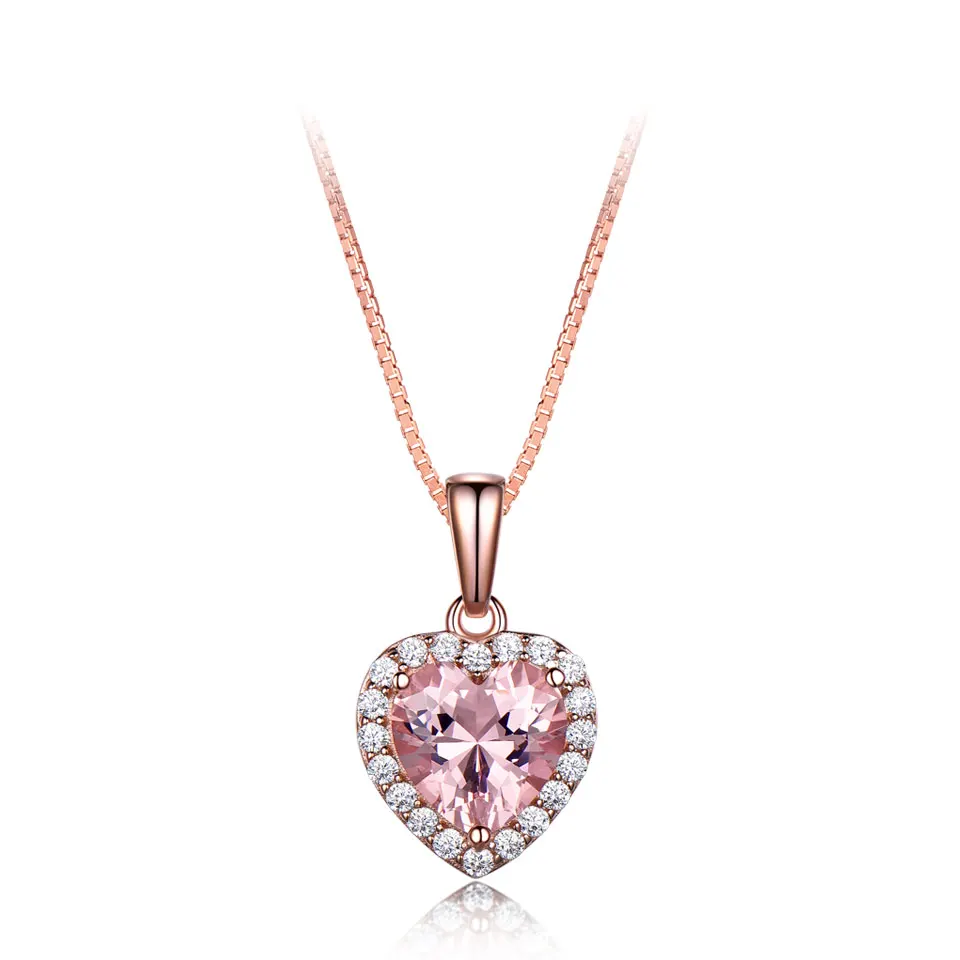 

Beautiful Fashion Jewelry Valentine Day Girlfriend Gifts Jewelry Tiny Heart Silver Rose Gold Pendant Necklace, Sliver