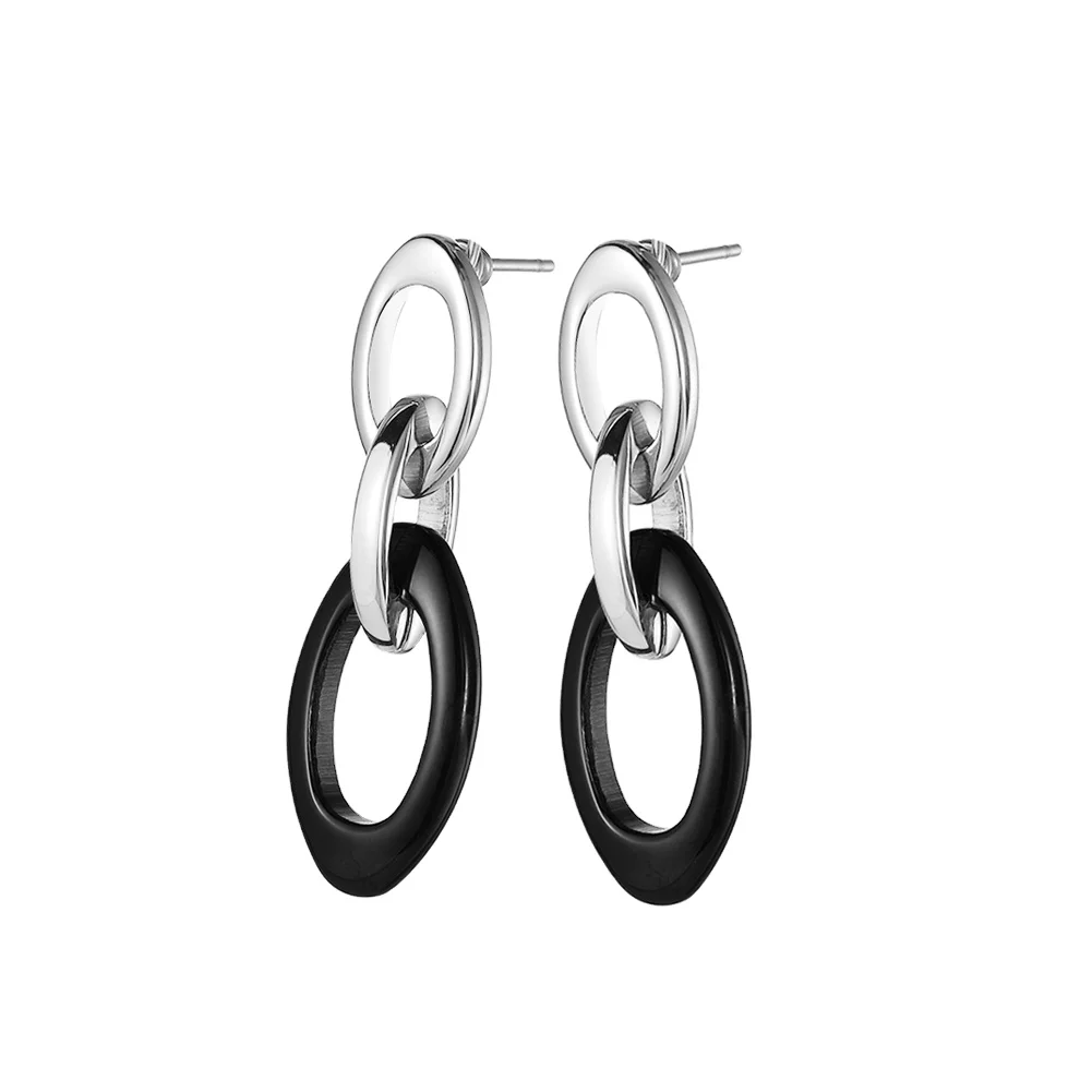 

DEXRLO stainless steel womens fashion mini earrings stainless steel earrings butterfly stainless steel diamond earrings