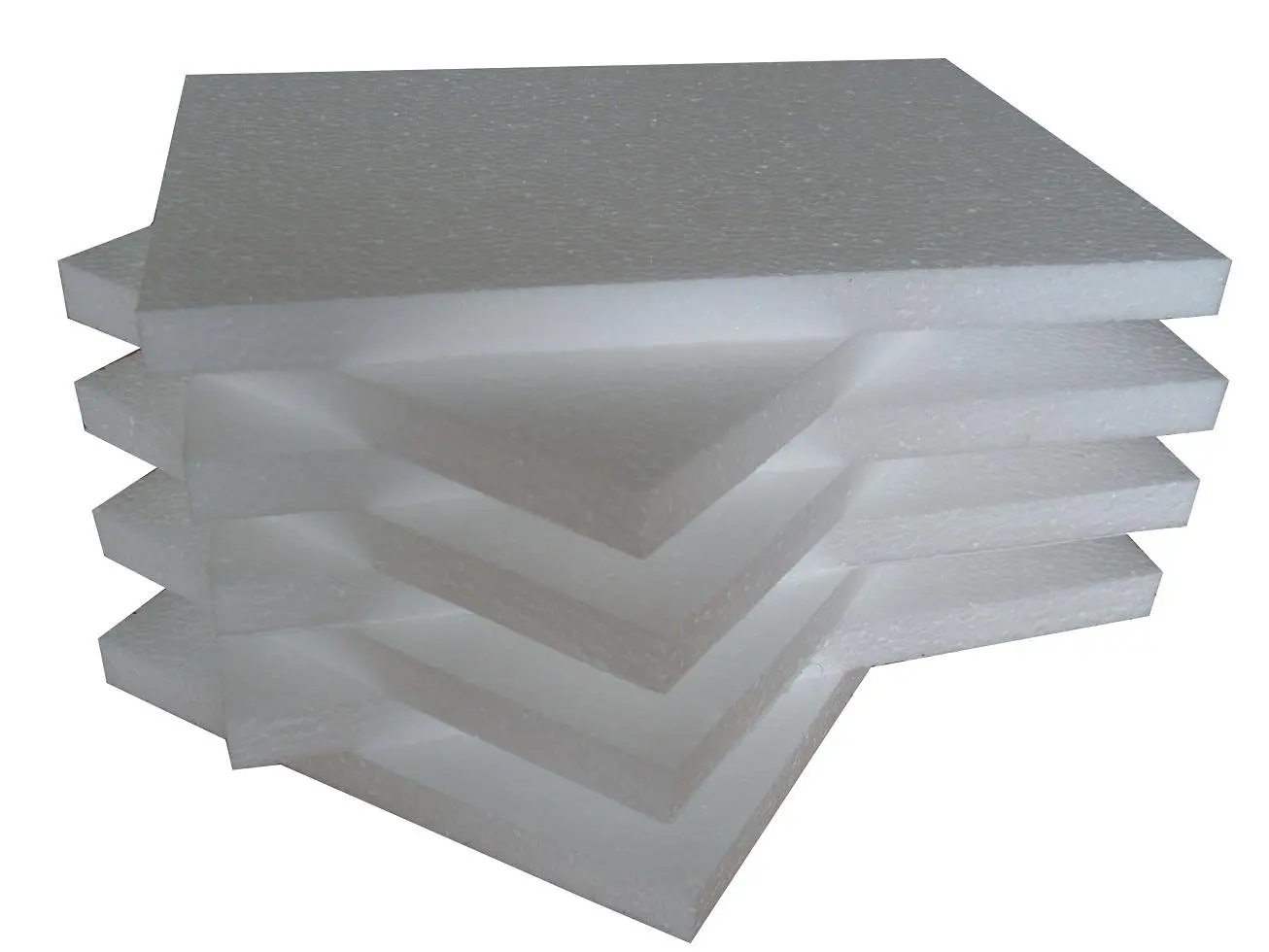 Eps White Expanded Polystyrene Poly Foam Board External Wall Insulation ...