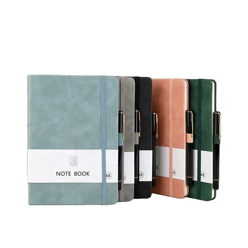 Corporate Gifts Set Leatherette Journal Notebook Customizable Gifts A6 A5 A4 Hardcover Pu Leather Journal Notebook