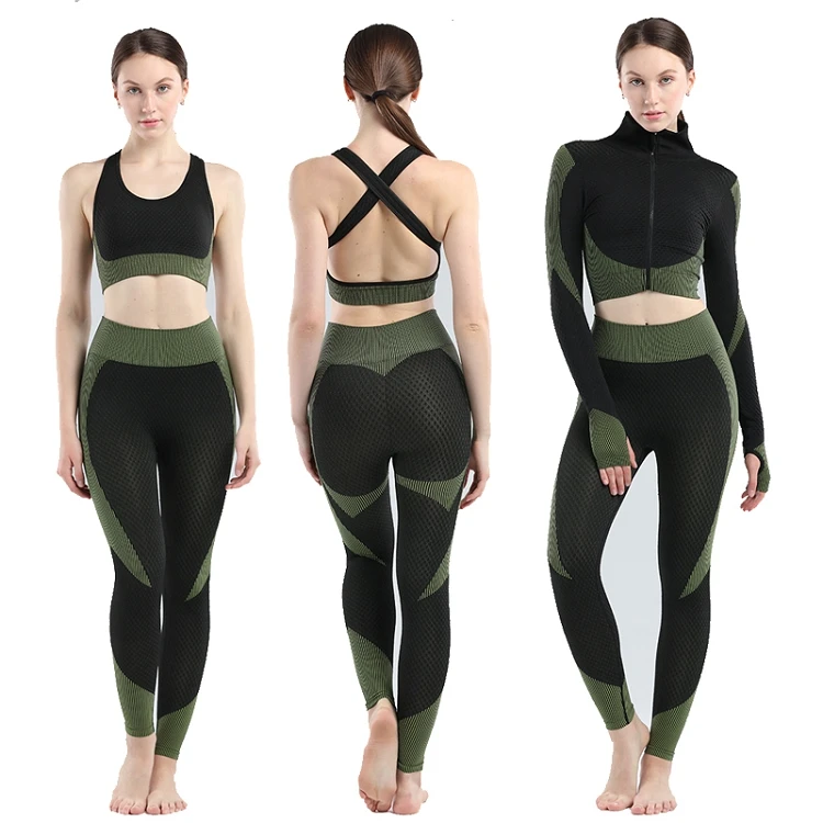 

Wholesale fitness yoga wear women fashion breathable yoga set women yoga pants sets