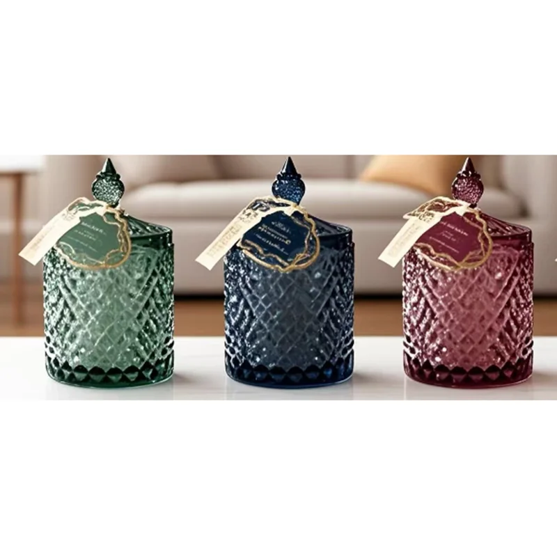 Glass Candle 