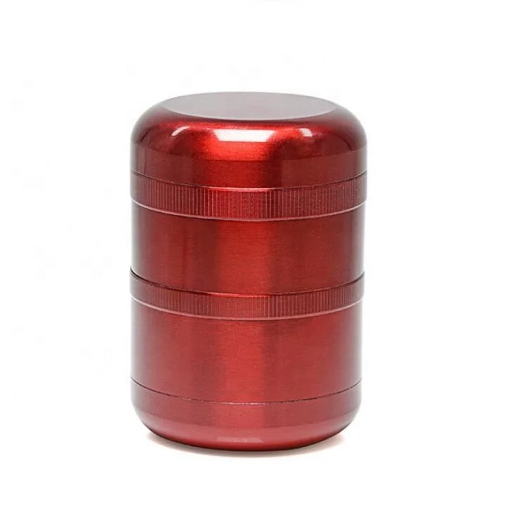 

Red Mug Design Tobacco Grinder Diameter  Zinc Alloy 6 Part Herb Grinder jhcentury, Picture