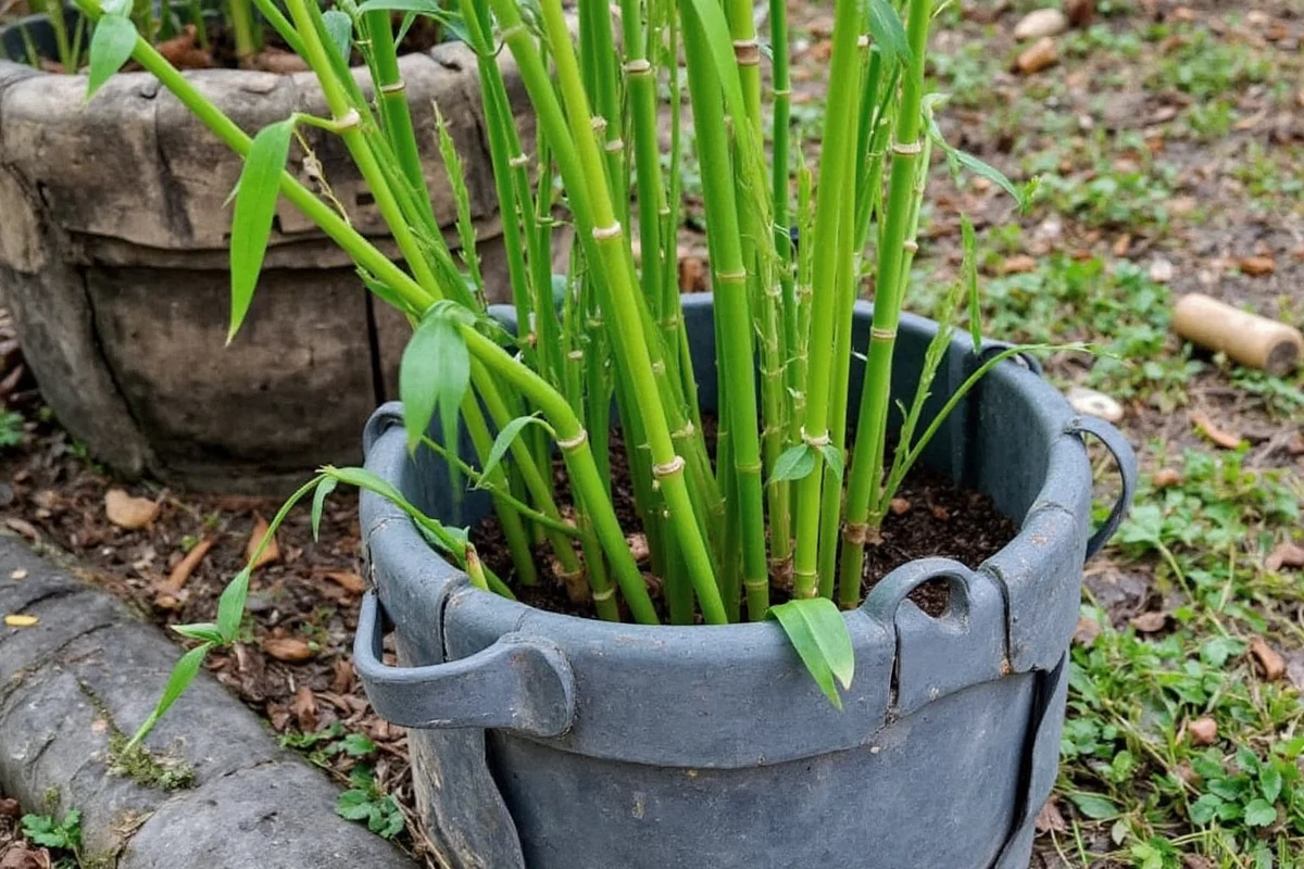 how to transplant a bamboo plant