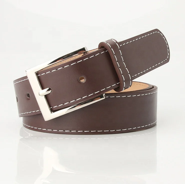 

Fashion Casual Leather Women Jean Belt With Pin Buckle, Picture
