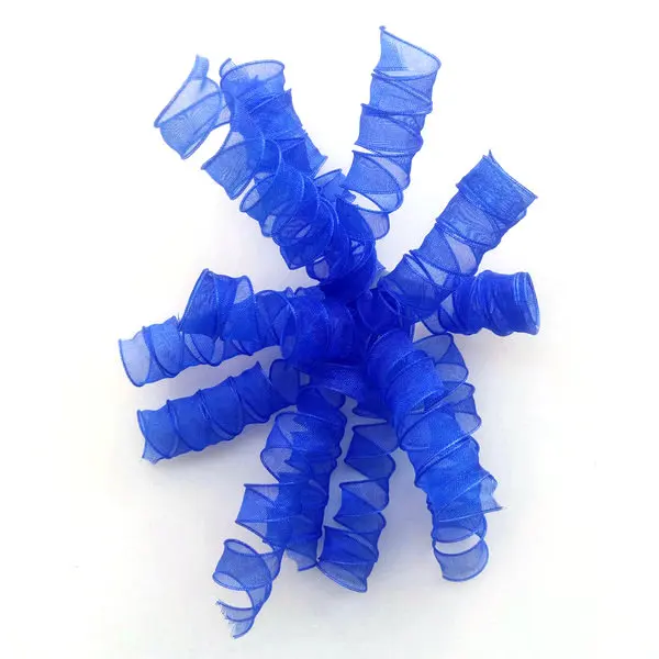 
Gift Wrap Decoration Fabric Organza Ribbon Curly Bow 