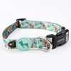 Custom exclusive logo sublimation soft durable luxury dog collar pet accessories