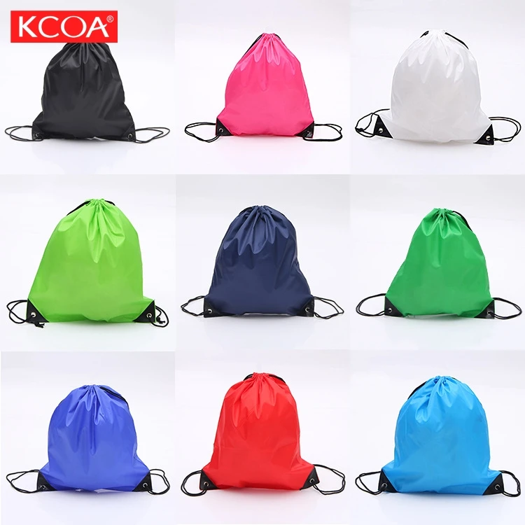 

Factory Direct Customized Polyester Fitness Sport Gym Pouch Draw String Printed Non Woven Drawstring Bag Custom Logo