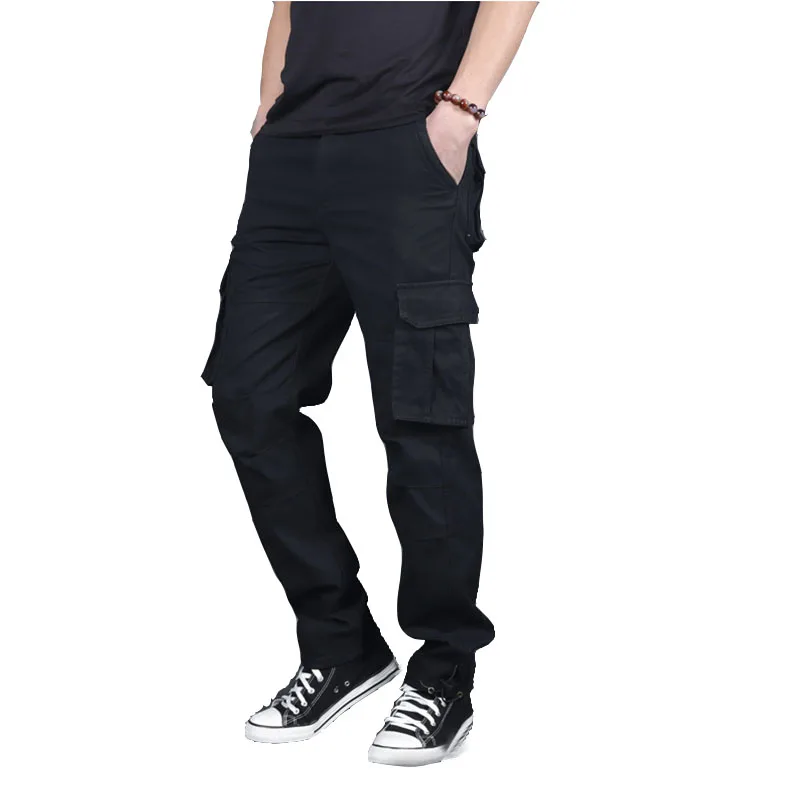 

Amazon Hot Sale Mens Casual Cargo Pants Custom Design Streetwear Men Trousers