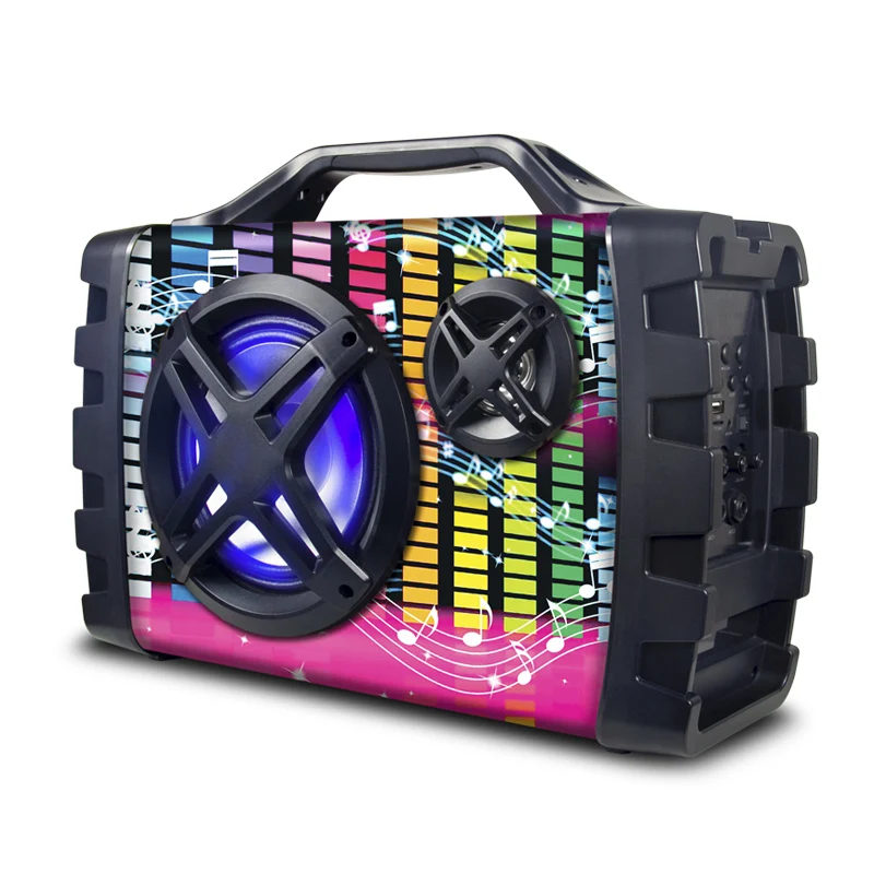 

Deluxe AP-B678A Powered Portable Speaker with Bluetooth Portable bluetooth speaker with Belt, Optinal
