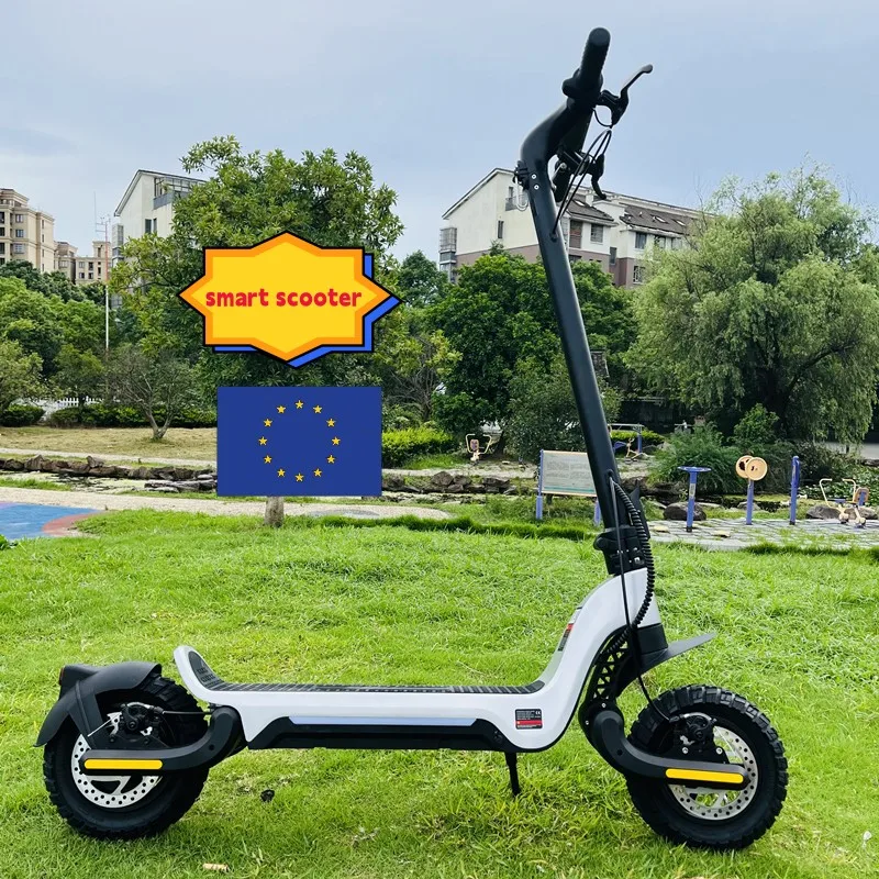 

eu warehouse smart electric scooter s9plus 70km long range 48v 15ah 10inch offroad tires for adult 1400w scooter with ce
