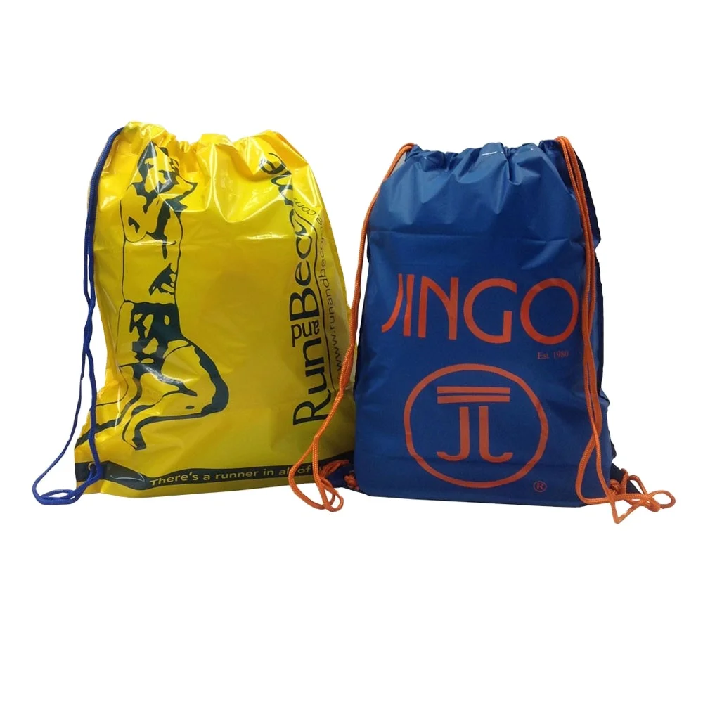 
Eco-friendly biodegradable Disposable plastic LDPE duffel bag for marathon 