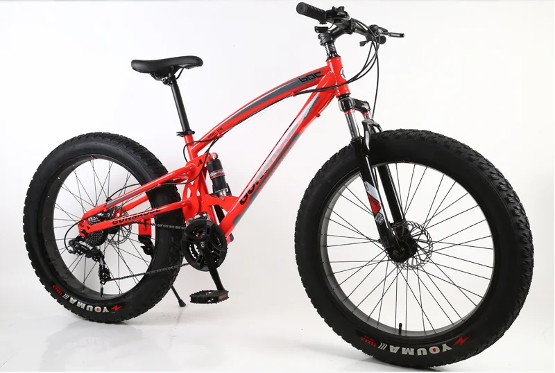 26*4.0 fat tire bicycles/ 7 speed chopper bicycle beach cruiser bike/OEM alloy frame big tyre bicycle