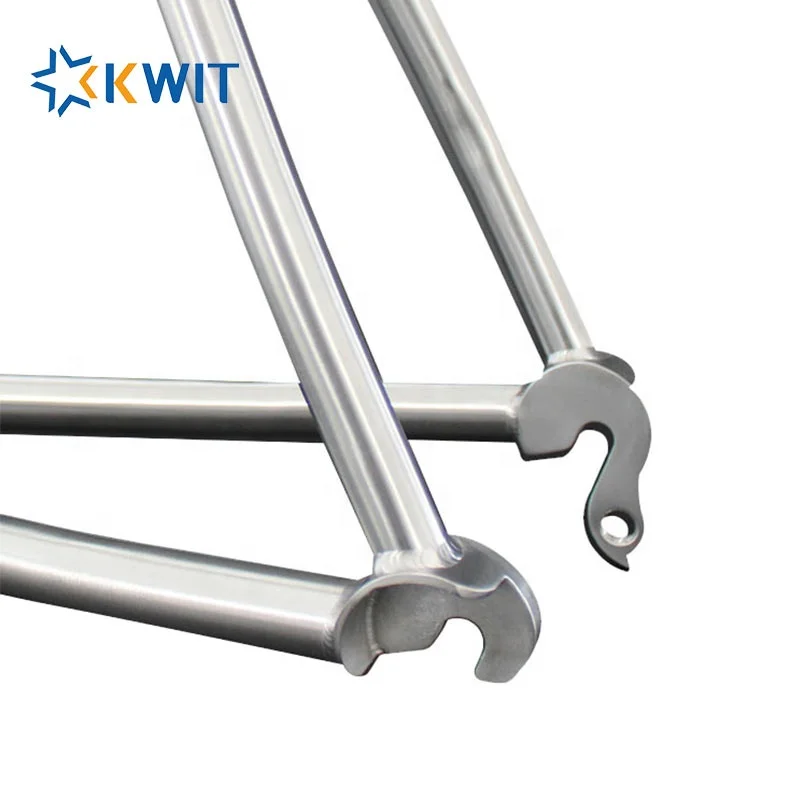 

Titanium alloy road bike frame hidden pipe inside the wire mobile lifting lug 44, 700 C brake