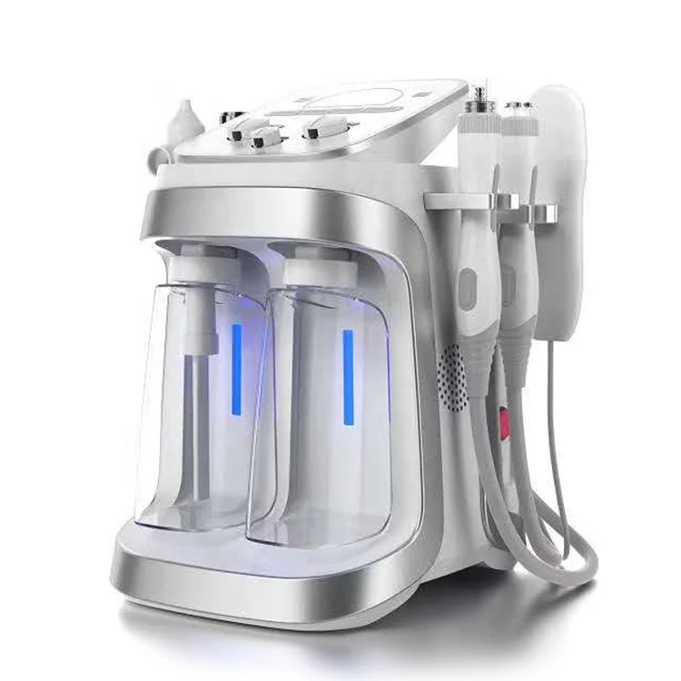 

2021 cheapest portable high frequency facial machine h2o2 hydrogen facial device 6 in 1 oxygeneo facial machine