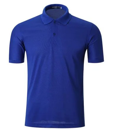 

Custom logo men's solid color POLO shirt short sleeve T-shirt top, As picture