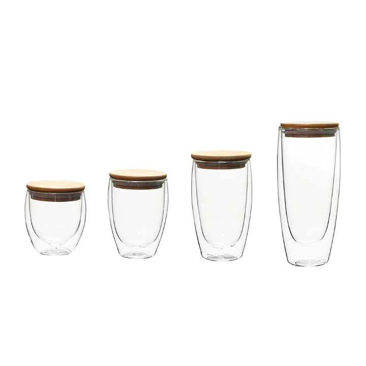 250ml Borosilicate Glass Cup Double Wall Glasses Tea Glass Cup Coffee