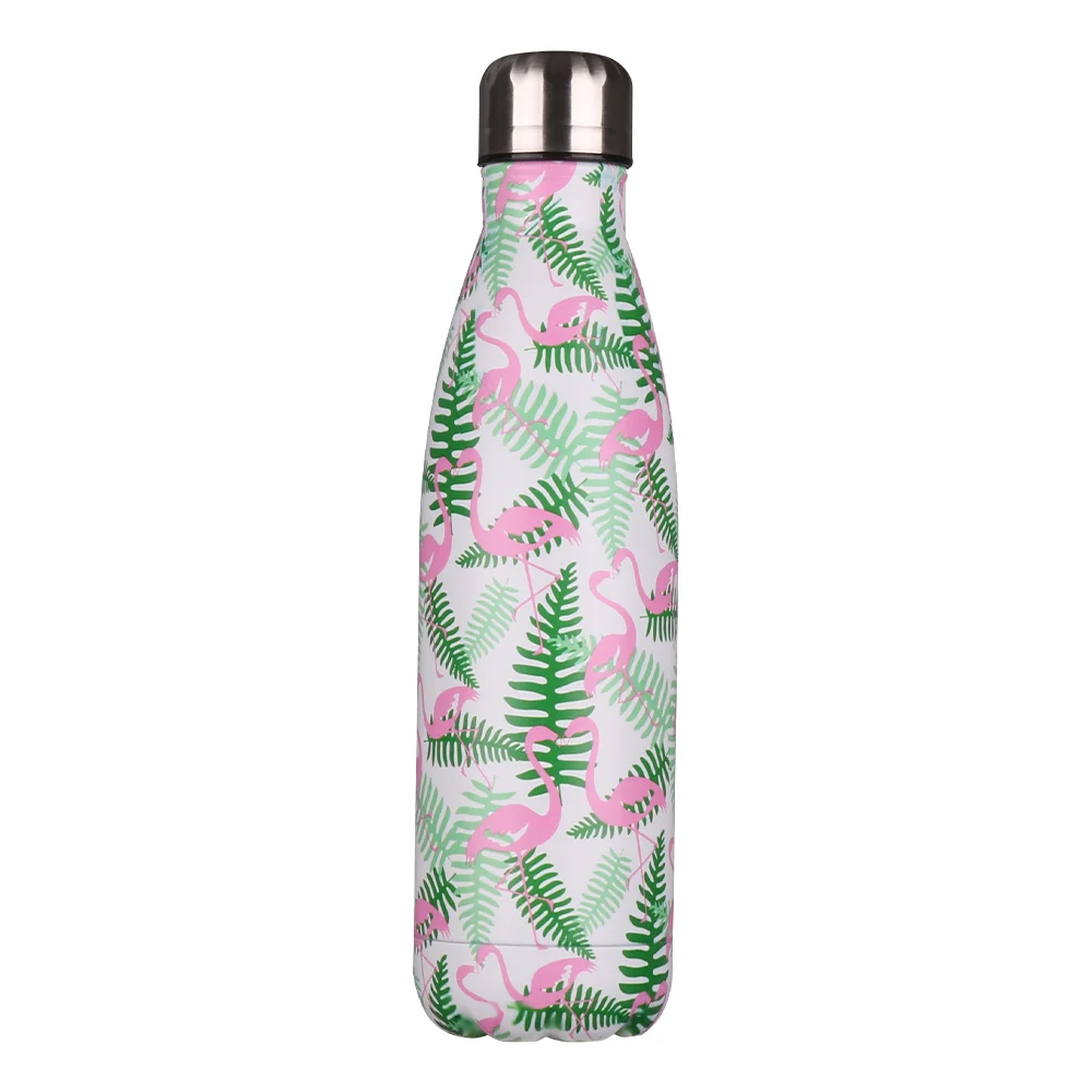 

500ml double wall Vacuum Insulated Leak Proof Cola Shape Water Bottle stainless steel water bottle, Multiple colors