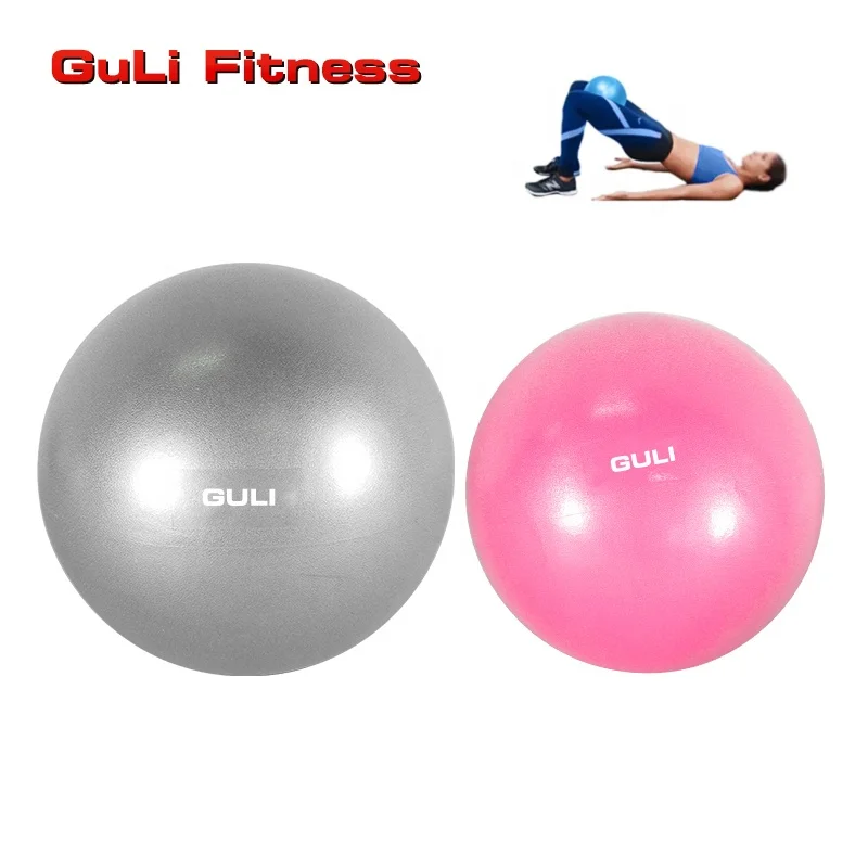 

Guli Fitness Artistic Gymnastics Inflatable PVC Yoga Stability Eco-Friendly Over Ball For Pilates Balance Anti-Slip Balls, Pink/grey or customized