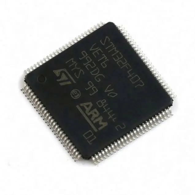 

Stm32f407vet6 Stm32f Mcu 32-bit Stm32 Arm M4f 512kb Flash Lqfp100 STM32F407 IC Chip Programmer Stm32f407vg