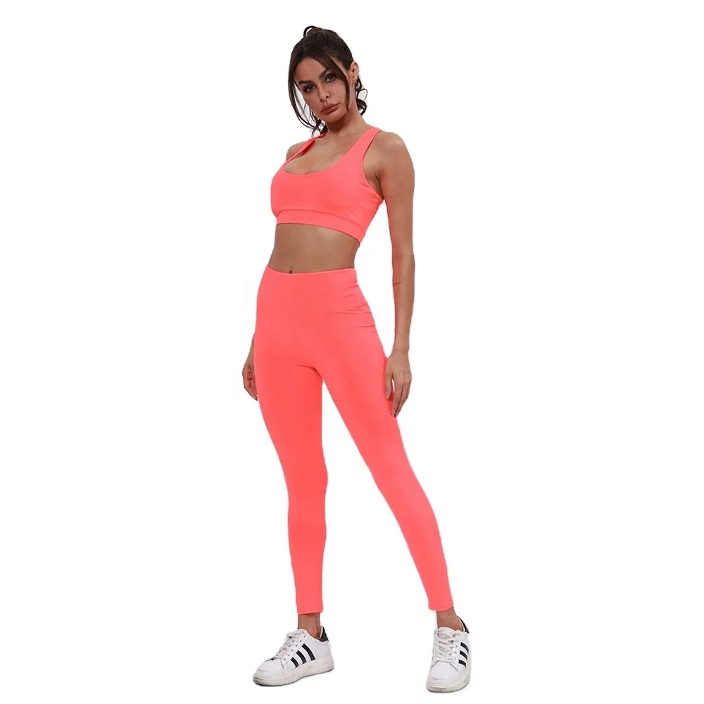 

BBKLO6934 RED corio new fashion sports yoga clothing women yoga wear seamless yoga set high quality women leggings