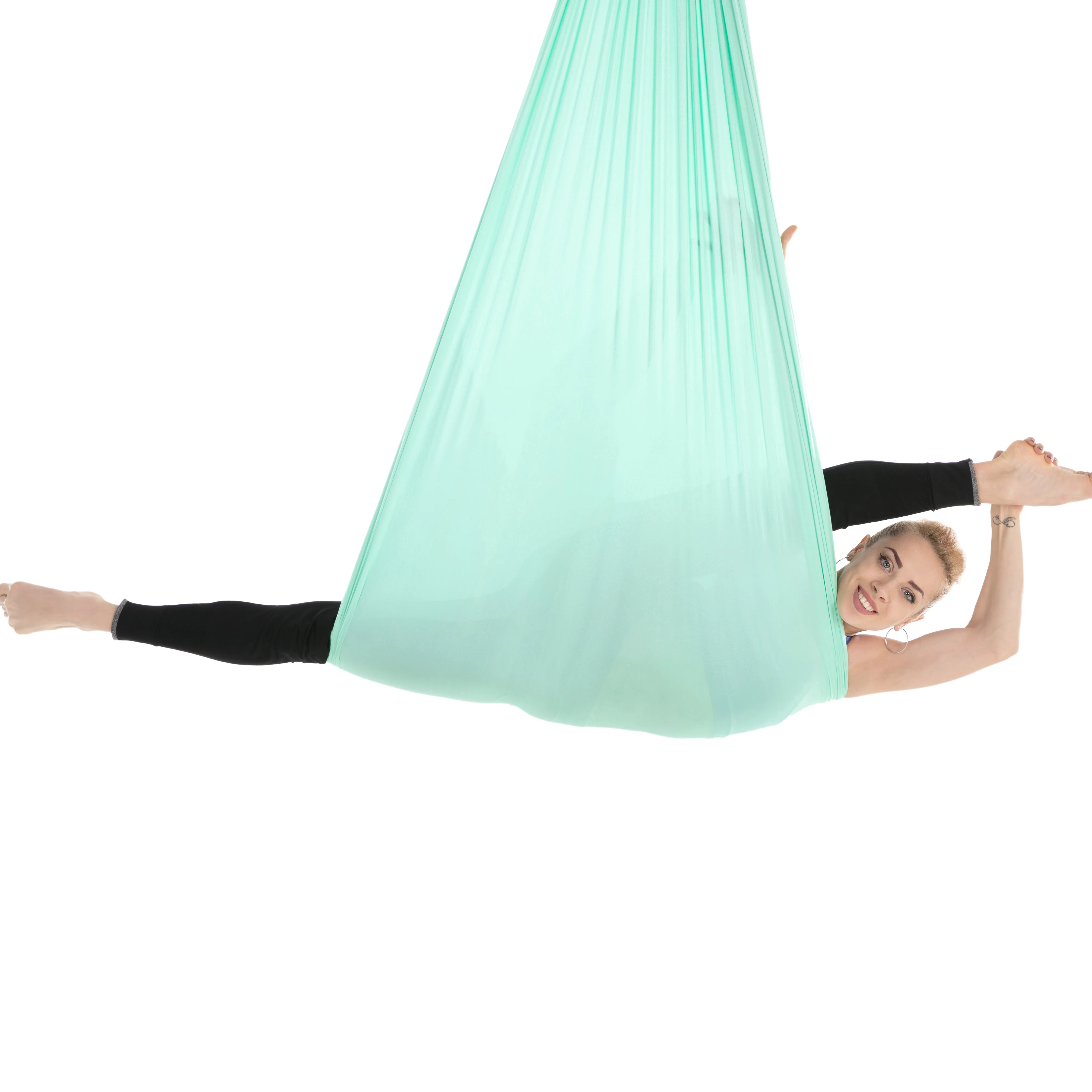 

Bilink limited number stock on sale Special Offer 4m 40D Nylon Aerial Yoga Hammock, Light green,dark green,blackish green,red,sky blue,golden