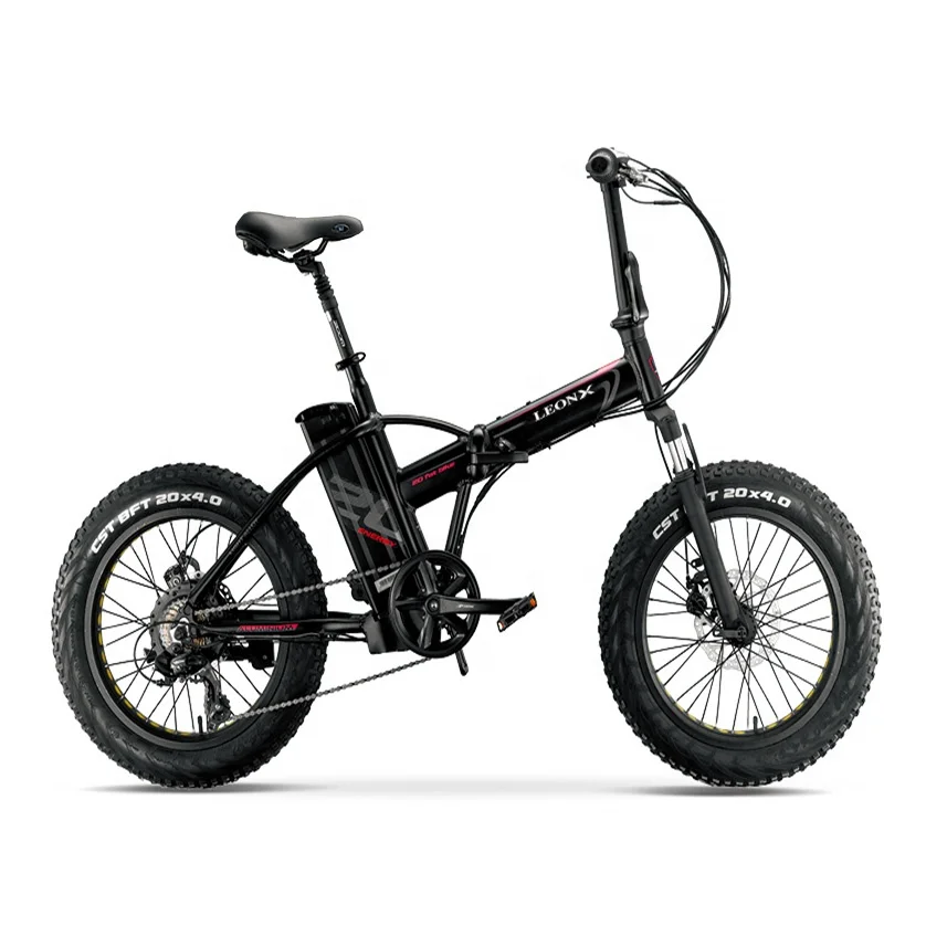 

2020 New Arrival Wholesale Snow Fat Tyre 20 inch Ebike 250w 500w 750w E folding E-bike Electric Bike Bicycle