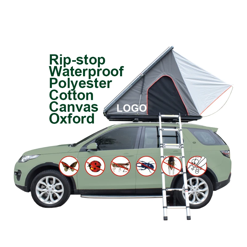 

Auto Dachzelt 4 Person Alu 2021 Rooftop Tent 3-4 Person Unique Aluminum Hard Shell Car Roof Tent