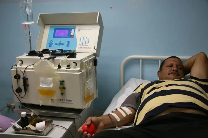 
Fully Automatic Multicomponent Collection System XCF3000 Platelet/Red cell/Plasma collection 