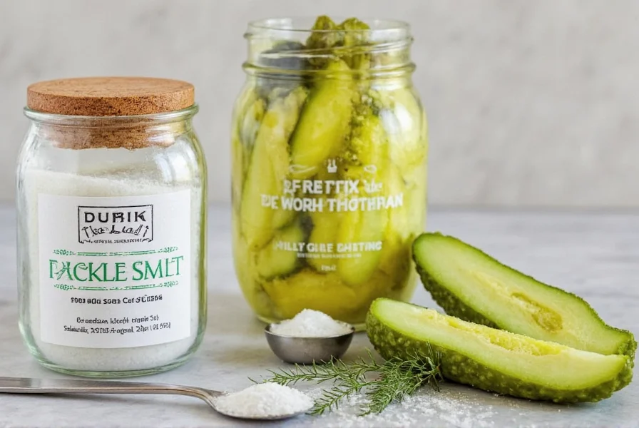 Dill Pickle Salt Jar