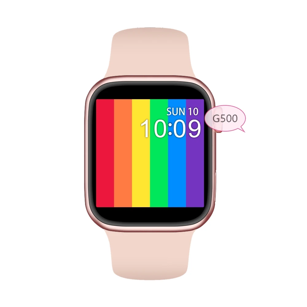 

2020 Series 6 Smart watches G500 Real Time Heart Rate BT Call ECG temperature Smartwatch G500