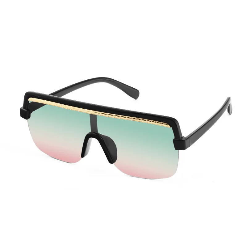 

LBAshades OTICALA Vintage Oversize One-Piece The Relaxed Wraparound Shield Sunglasses