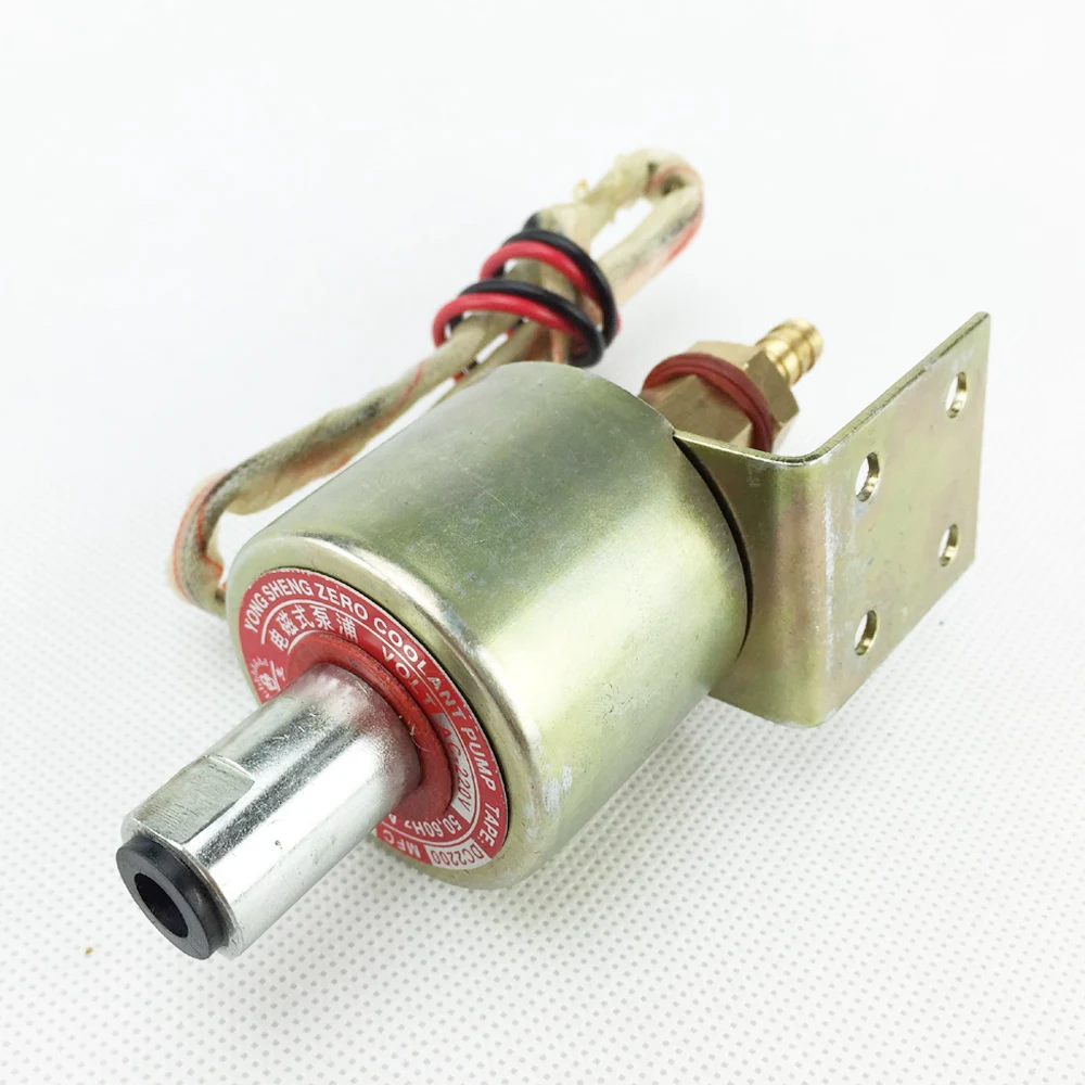 Electric Solenoid Lubrication Oil Pump Electromagnetic Lubricator Oiler 220V DC2200 for CNC Machine