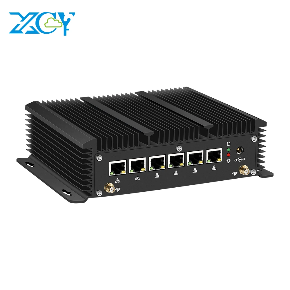 

XCY Firewall Appliance 3865U 3965U AES NI 6*Gigabit Ethernet 3G 4G SIM WiFi Medium Business Router Mini PC Barebone