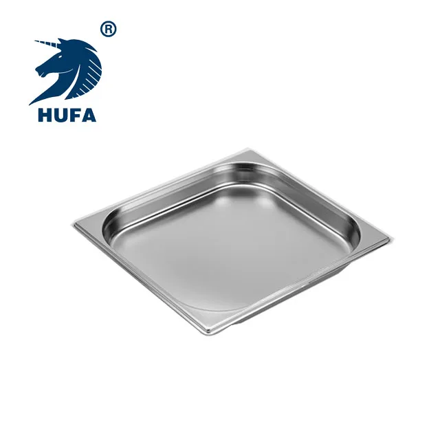 1/2 6.5cm Depth Kitchenware and Hotel Equipment Metal Food Containers Stainless Steel GN Pan Sizes