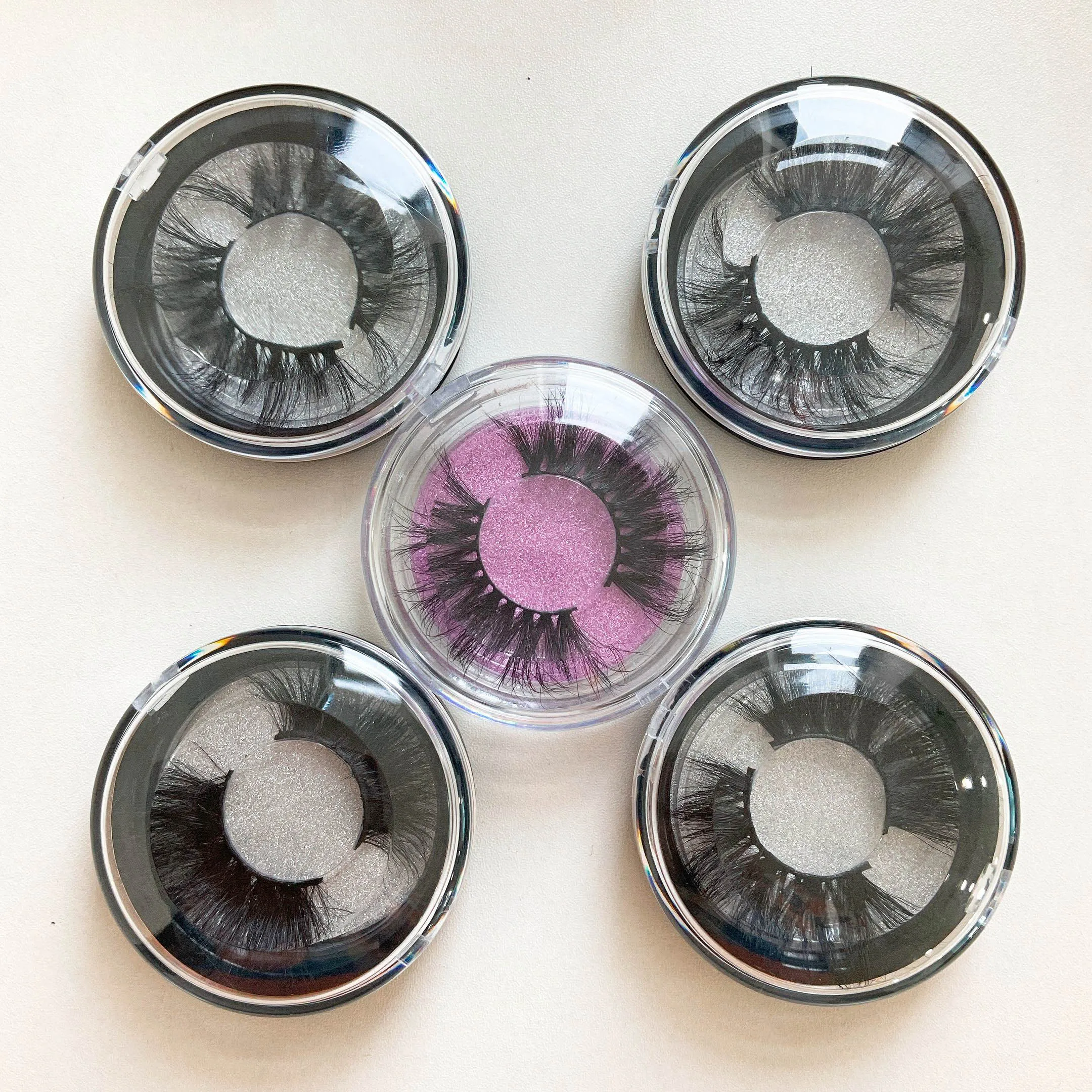 

Wholesale Cruelty Free Private Label 3D Mink Eye Lashes 3d Mink Eyelashes lashes3d Wholesale Vendor 25mm, Black