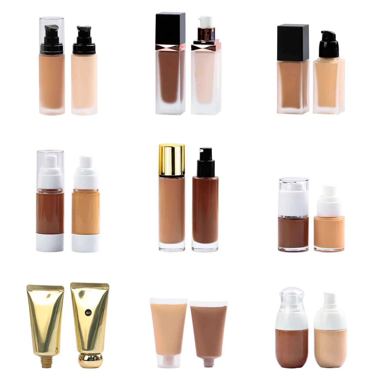 

HMU Best High Quality Wholesale Vegan Cruelty Free Private Label Full Coverage Waterproof And Matte Liquid Makeup Foundation
