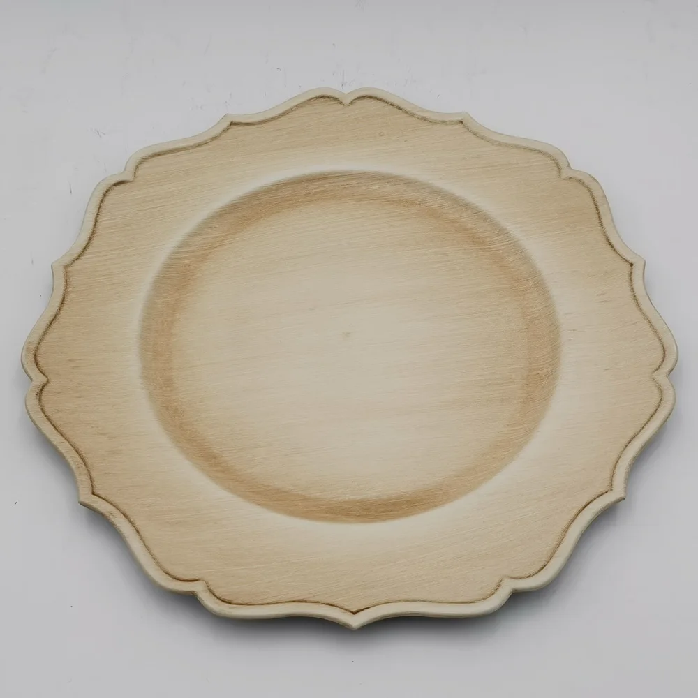 

Eco fiendly reusable degradable bamboo fiber plate