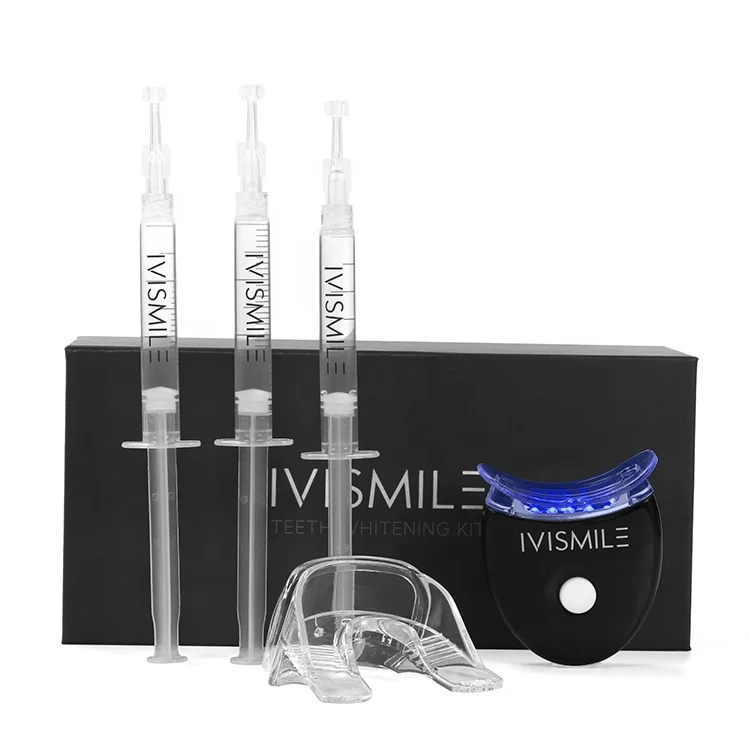

IVISMILE CE Approved Teeth Whitening Kit with LED Light and Gels to Sensitive Tooth