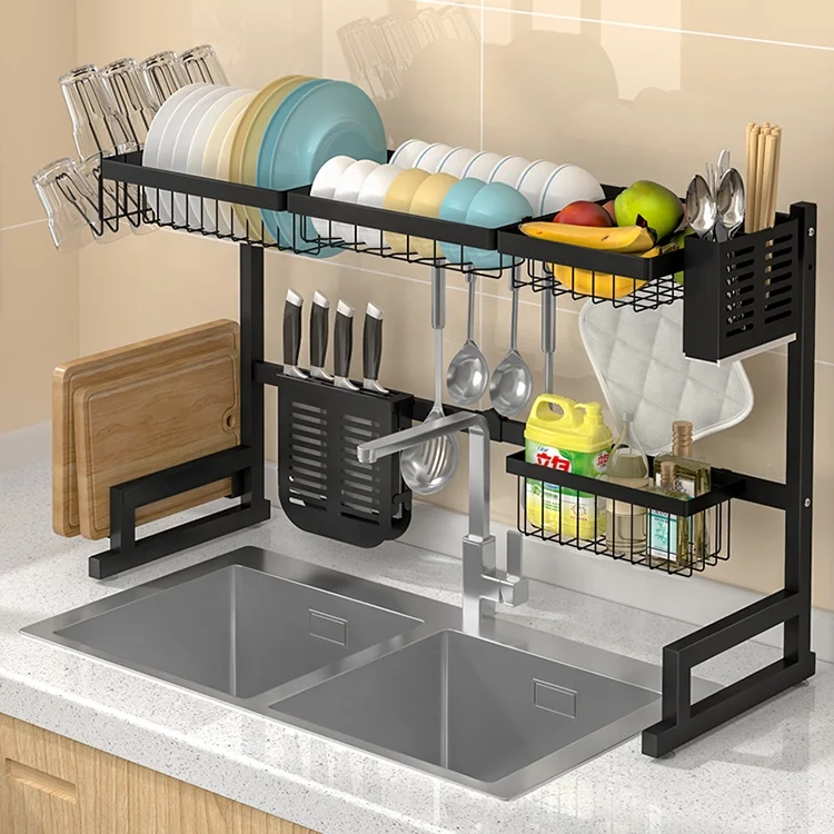 

2021 new stainless steel kitchen desktop extendable household kitchen items