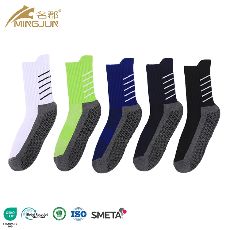 Anti Slip Grip Sports Running Socks