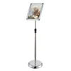 Outdoor high quality cheap menu board A3 A4 adjustable Pedestal Poster Stand